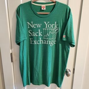 Homage New York Sack Exchange New York Jets T-Shirt - Green - Size XXL
